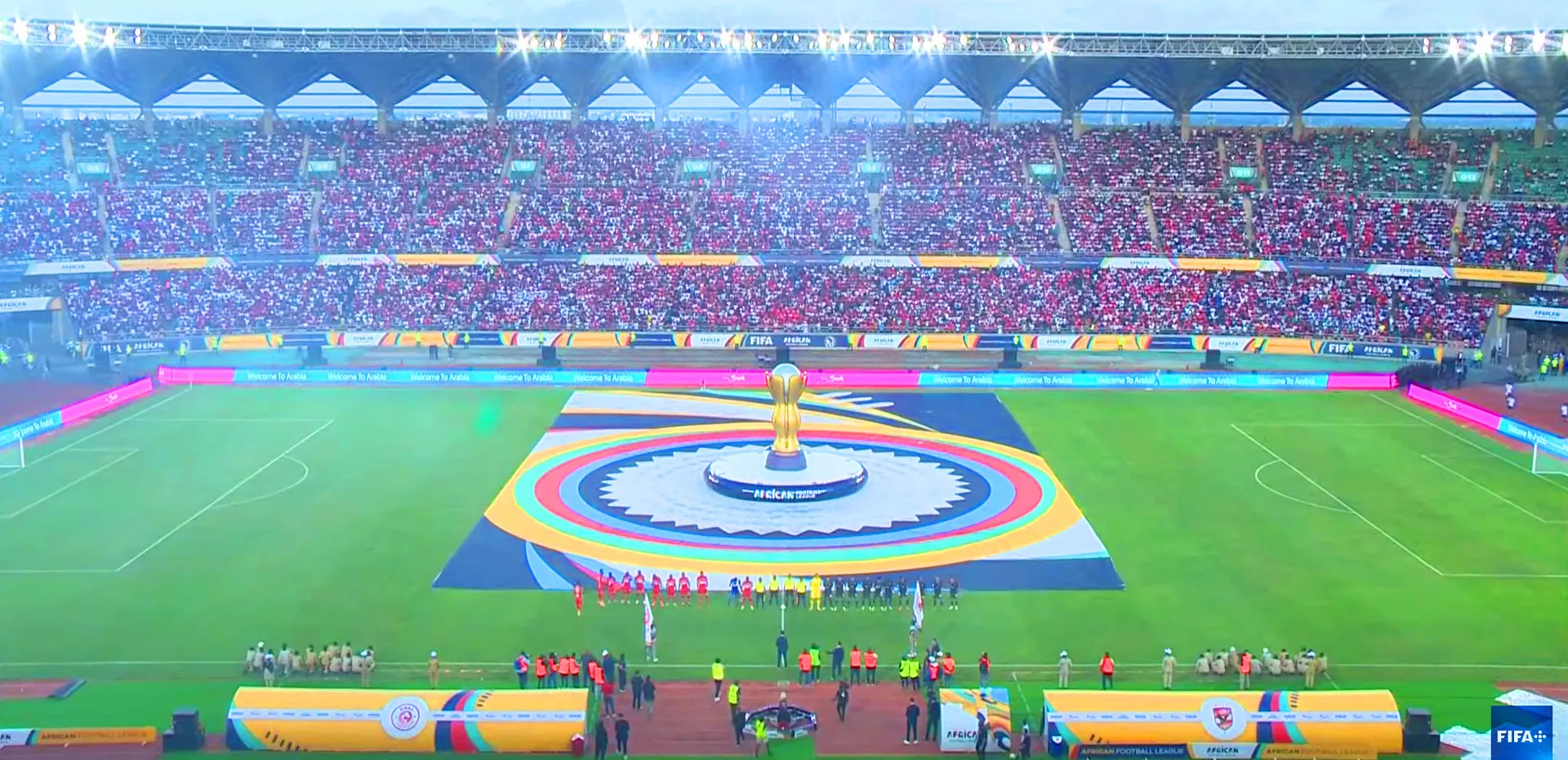 Sports stadium LED display